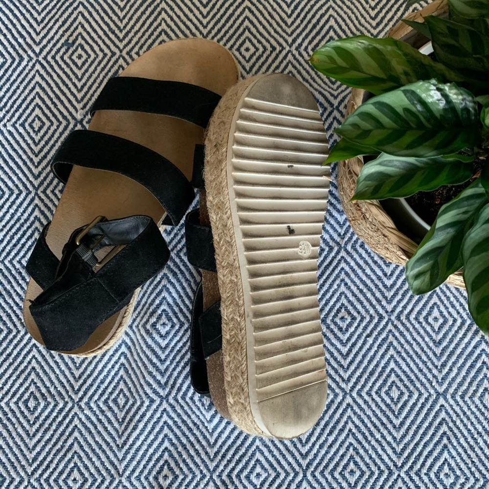 Platform Espadrille Sandals - Picture 2 of 2